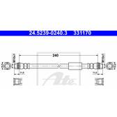Flexible de frein ATE - 24.5239-0240.3
