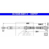Flexible de frein ATE - 24.5248-0461.3