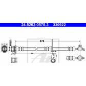 Flexible de frein ATE - 24.5262-0575.3