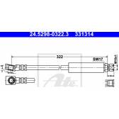 Flexible de frein ATE - 24.5298-0322.3