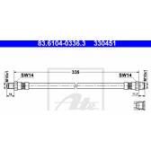 Flexible de frein ATE - 83.6104-0336.3