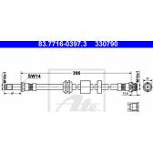 Flexible de frein ATE - 83.7716-0397.3