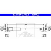 Flexible de frein ATE - 83.7827-0300.3