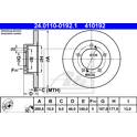Brake disc set (2) ATE - 24.0110-0192.1
