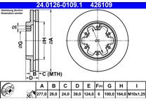 Brake disc set (2)