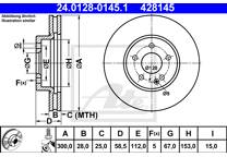 Brake disc (per unit)