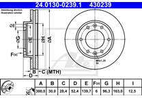 Brake disc (per unit)