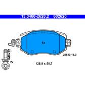 Front brake pad set ATE - 13.0460-2620.2