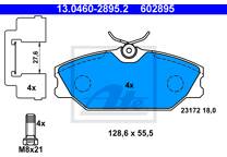 Front brake pad set