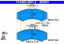 Front brake pad set