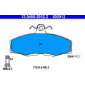 Front brake pad set ATE - 13.0460-2912.2