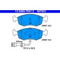Front brake pad set ATE - 13.0460-7041.2