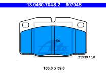 Front brake pad set