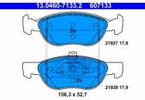 Front brake pad set