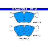Front brake pad set ATE - 13.0460-7138.2