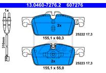 Front brake pad set