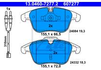 Front brake pad set