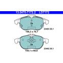 Front brake pad set ATE - 13.0470-7172.2