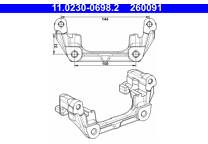 Halter, Bremssattel