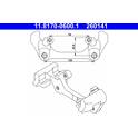 Houder, remklauw ATE - 11.8170-0600.1