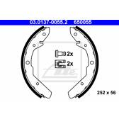 Jeu de mâchoires de frein ATE - 03.0137-0055.2