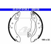 Jeu de mâchoires de frein ATE - 03.0137-0138.2