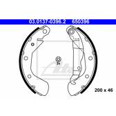 Jeu de mâchoires de frein ATE - 03.0137-0396.2