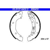 Jeu de mâchoires de frein ATE - 03.0137-0432.2