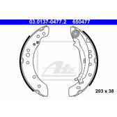 Jeu de mâchoires de frein ATE - 03.0137-0477.2
