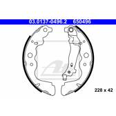 Jeu de mâchoires de frein ATE - 03.0137-0496.2
