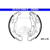 Jeu de mâchoires de frein ATE - 03.0137-0504.2