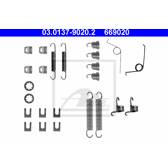 Juego de accesorios, zapatas de freno ATE - 03.0137-9020.2