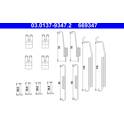 Kit d'accessoires (mâchoire de frein) ATE - 03.0137-9347.2