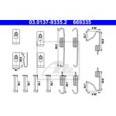 Kit d'accessoires (mâchoires de frein de stationnement) ATE - 03.0137-9335.2