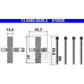 Kit d'accessoires (plaquette de frein) ATE - 13.0460-0038.2