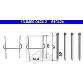 Kit d'accessoires (plaquette de frein) ATE - 13.0460-0424.2