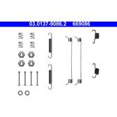 Kit de acessórios, maxilas do travão ATE - 03.0137-9086.2