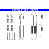 Kit de acessórios, maxilas do travão ATE - 03.0137-9169.2