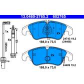 Kit pastiglie freno anteriore per Audi A6