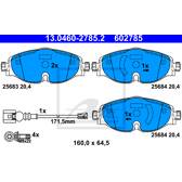 Kit pastiglie freno anteriore ATE - 13.0460-2785.2