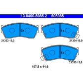 TRW GDB3359 Kit Pastiglie Freno A Disco - Ricambio Auto Nuovo Per Impianto Frenante - 2