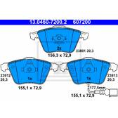 Kit pastiglie freno anteriore ATE - 13.0460-7200.2
