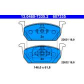 Kit pastiglie freno anteriore ATE - 13.0460-7335.2