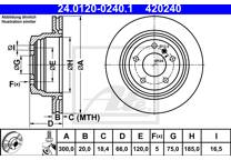 Brake disc set (2)