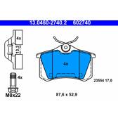 Rear brake pad set ATE - 13.0460-2740.2