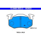 Rear brake pad set ATE - 13.0460-3823.2