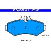 Rear brake pad set ATE - 13.0460-3990.2