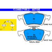 Rear brake pad set ATE - 13.0460-7195.2