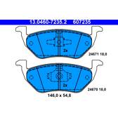 Rear brake pad set ATE - 13.0460-7235.2