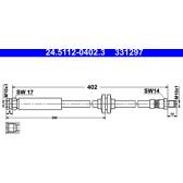 Remslang ATE - 24.5112-0402.3